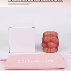 ปลอกอวัยวะเพศชายแบบหนา พร้อมห่วงรัด ปลอกซิลิโคนเสริมความสุข แบบรัดแน่น  ขายส่ง - Product Image 5