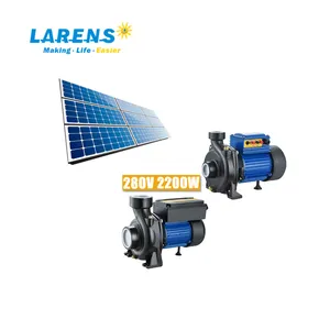 LARENS Brushless DC 3HP Solar Water Pump Irrigation Solar Pump 2200W By Solar Panels