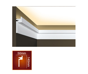 2022 Offre Spéciale sécurité et protection de l'environnement PU <span class=keywords><strong>LED</strong></span> <span class=keywords><strong>CORNICHE</strong></span> haute qualité étanche ignifuge polyuréthane <span class=keywords><strong>plafond</strong></span> <span class=keywords><strong>corniche</strong></span> - Product Image 3