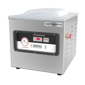 Selladora al Vacío Gastro Chamber GGM - Eléctrica de Acero Inoxidable - Uso Comercial - Capacidad de 2.1-5.0L - 20m/h - 900 Watts - Product Image 3