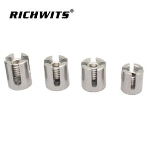 Clip de fixation croisé en acier inoxydable 316 pour câble métallique, fixation de jardin, matériel de gréement essentiel - Product Image 3