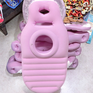 Almohada Inflable para Embarazadas para Dormir Boca Abajo, Cojín de Maternidad de PVC Flocado con Orificio para Soporte Abdominal y Alivio del <span class=keywords><strong>Dolor</strong></span> de Espalda - Product Image 3
