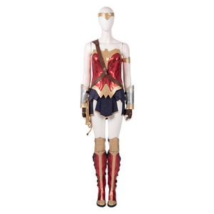 Disfraz de Cosplay de Halloween para Mujer Adulta, Conjunto Completo Personalizado de la Mujer Maravilla de DC, Disfraz de Personaje de Película con Capa para Eventos y Actuaciones - Product Image 5
