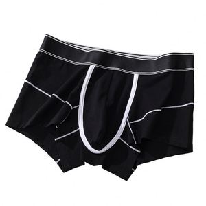 New Hot Sale <b>Men's</b> Cotton Stretch Boxer Briefs | Sport <b>Trunks</b> <b>Men</b> Underwear - Product Image 1