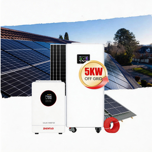 Système solaire photovoltaïque hors réseau résidentiel 1KW 2KW 3KW avec batterie, kit complet - Product Image 3