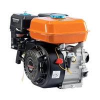 Moteur à essence Seasummer 170F 7HP 212cc avec démarrage manuel/électrique pour nettoyeur haute pression, débroussailleuse, pompe à eau