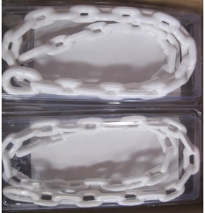 צבעוני <span class=keywords><strong>PVC</strong></span> מצופה עוגן שרשרת פלסטיק ציפוי שרשרת - Product Image 3
