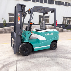 Các nhà máy phổ biến nhất giá kho Trọng lượng cân bằng fanyu cpd25 4WD điện xe nâng xe nâng với không-đánh dấu lốp xe dĩa để bán - Product Image 2