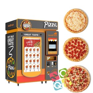 Máy bán hàng tự động nhà sản xuất hoàn toàn tự động maquina dispencadora de bánh pizza tùy chỉnh thiết kế hot thực phẩm bánh pizza Máy bán hàng tự động - Product Image 1