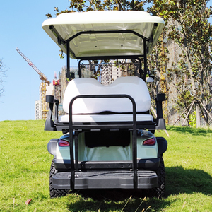 Sistema 72V AC 4 posti elettrico carrello da Golf strada Legal sport Utility Family veicolo ricreativo 5kw batteria agli ioni di litio vendita - Product Image 4