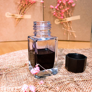 Vente en gros d'encre en verre <span class=keywords><strong>Encrier</strong></span> Stylo plume Eau Papeterie Distributeur Bouteille vide - Product Image 5