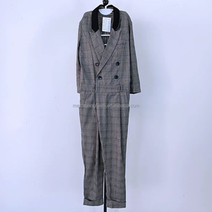 Combinaison Blazer sur Mesure à Carreaux Écossais pour Femmes - Product Image 2