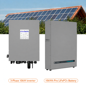 ระบบพลังงานแสงอาทิตย์ครบชุด 5KW 10KW 20KW 30KW ชุดแผงโซลาร์เซลล์แบบไฮบริด ระบบออฟกริด เครื่องกำเนิดไฟฟ้าพลังงานแสงอาทิตย์สำหรับใช้ในบ้าน - Product Image 1