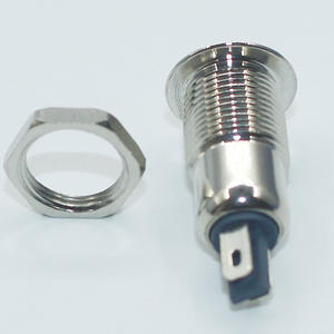 22 мм 12/24/110/220 В Rgb панель крепление Одиночная силовая лампа водонепроницаемый IP67 мини оборудование светодиодный металлический индикатор - Product Image 5