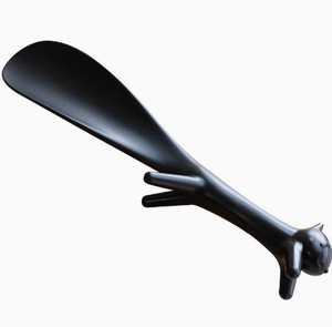 Portable Short Plastic Shoe Horn Cute One Step Shoe <b>Helper</b> Mini Children Shoe Lifter Slip On Shoe Horn for Kids Daily Use - Product Image 1