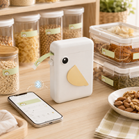 Mini Etiquetadora de Alta Definición Xprinter DX5, Impresora Térmica de Etiquetas de 0.5 Pulgadas para Etiquetas de Fecha de Frescura de Panadería