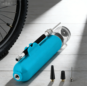 Ensemble de jouets pour enfants en plastique multicolores, pompe à air gonflable portable pour le basketball, le football et le volley-ball, transfrontalier - Product Image 5