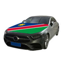 Vente en gros 120x150cm Namibie housses de capot de voiture drapeau abordable résistant à l'usure et Durable couvercle de capot de moteur de voiture