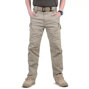 Оптовая продажа, дешевые мужские тактические брюки-карго с 6 карманами, брюки для мужчин