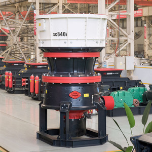 SC(S) loạt đơn xi lanh thủy lực Máy nghiền bánh xích Máy Nghiền hình nón máy nghiền đá hình nón nhỏ Máy Nghiền hình nón - Product Image 3