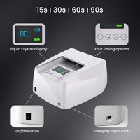 Nouvelle lampe à ongles UV LED 126W sans fil Pro Cure, sécheuse à ongles rechargeable, machine blanche, batterie remplaçable, lampe à gel puissante, vente en gros