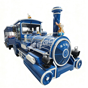 Mini-train électrique, sièges de luxe, train touristique, train de parc d'attractions, train ludique, les fabricants chinois se vendent bien sur le marché. - Product Image 1