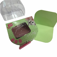 Boîtes d'emballage rigides en papier personnalisées de luxe, mini-valises vides faites à la main pour la fabrication, avec gaufrage et revêtement UV