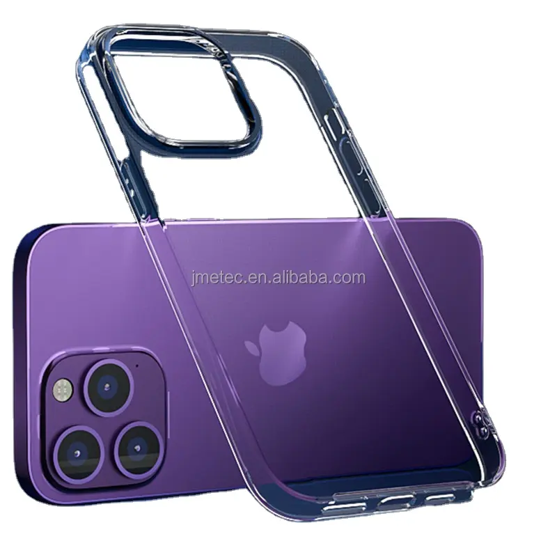 Funda de teléfono transparente flexible para cámara, 1,5mm, suave, tpu, venta al por mayor, para iPhone 14 plus 13