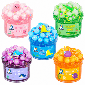 ชุดทำสไลม์คุณภาพสูง DODO DIY พร้อมดินคริสตัลใสและสีสันสดใส - Product Image 1