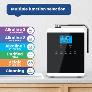 7 Plate Platinum Coating Heiz funktion Kangen Alkaline Water Machine Ionizer - Product Image 6