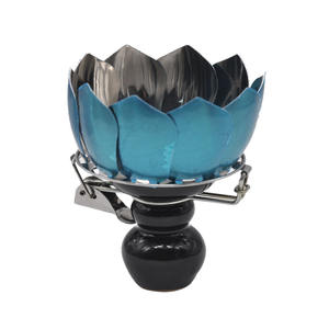 Bol à chicha en acier inoxydable Lotus, accessoires pour narguilé, filtre à charbon, support de charbon, adaptateur HMD pour salon de chicha, bar, café - Product Image 1