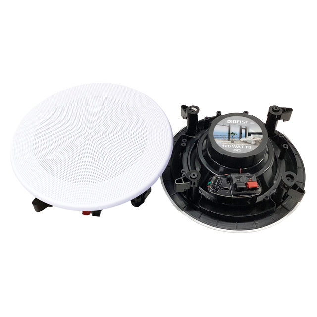 M-525 5 Inch 5-10W 100V IPX-6 Waterproof Full-Range Passive Amplifier 2-Piece Speakers Home Theater Ceiling/Wall Mounting