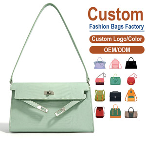 Bolso de Hombro de Cuero Genuino con Patrón de Lagarto para Mujer, Personalizado, con Cierre de Solapa, Ligero y Versátil para Uso Diario - Product Image 1