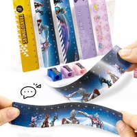 Fournitures Scolaires de Chine Papeterie École Dernière Trousse de Papeterie Licorne Fantaisie pour Enfants Kit d'Étude