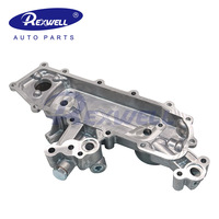 21305-06J14 Conjunto de Carcasa de Filtro de Enfriador de Aceite Refrigerado por Agua para Nissan Patrol Y61 TD42, Piezas de Refrigeración para Motor Diésel Todoterreno