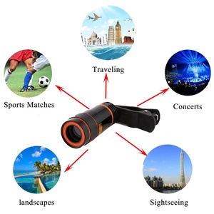Lente universal para teléfono móvil Cámara 8X Zoom Telescopio óptico Lente <span class=keywords><strong>de</strong></span> cámara para teléfono móvil - Product Image 3