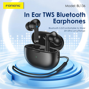 Auriculares Inalámbricos Foneng BL36 con Banda para el Cuello, Bluetooth 5.3, Auriculares Deportivos Magnéticos con Aislamiento de Ruido y Micrófono - Product Image 2