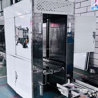Machine de chargement automatique de plateaux industrielle haute performance, insérateur de plateaux à plaque supérieure pour la production en boulangerie 220V 3KW