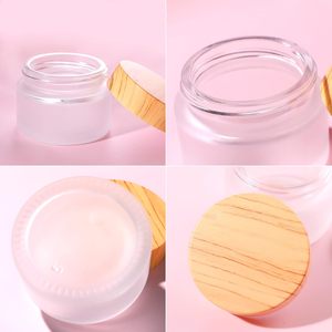 Custom Luxury Transparent PET <b>Plastic</b> <b>Jars</b> 100g 200g 400g with Lids for Eye Cream & Skin Care - Product Image 5