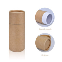 Tubes de baume à lèvres en Papier personnalisés, bouteilles en Papier biodégradables, rouge à lèvres écologique, Tube de Papier Kraft cosmétique, emballage