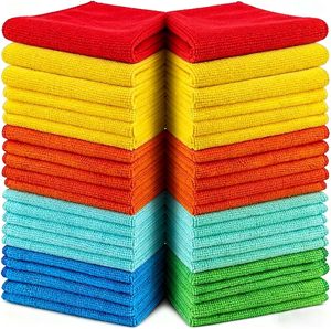 Paño de Limpieza de Microfibra Cuadrado Absorbente, Sin Pelusas, de Secado Rápido y Ecológico para Vidrios, Cocinas, Espejos y Pantallas - Product Image 1