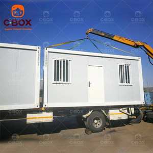 Cbox Maisons Modulaires Écologiques de 20 Pieds, Structure en Acier, Bâtiment de Bureau, Auberge, Dortoir, Maison Conteneur Préfabriquée Démontable - Product Image 6