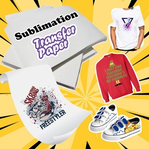 <span class=keywords><strong>Papier</strong></span> de <span class=keywords><strong>sublimation</strong></span> à jet d'encre A4, feuille de transfert thermique pour la conception personnalisée de t-shirts, textiles, cuir, tissus, polyester - Product Image 4