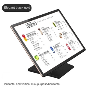 Rettangolo luminoso <span class=keywords><strong>Menu</strong></span> Display verticale Design Bar LED scatola luminosa cartellone per il latte tè stallo listino prezzi - Product Image 4