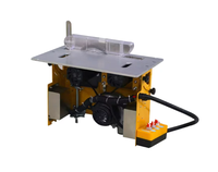 Scie à table électrique sans poussière pour le travail du bois avec boîte de collecte des poussières intégrée, moteur électrique 220V 2600W