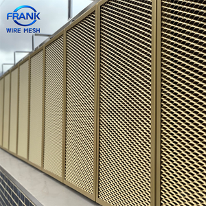Çin Fabrika Duvar Paneli Yüksek Kaliteli Demir Dekoratif Genişletilmiş Metal Panel Alüminyum Izgara Genişletilmiş Metal Çit - Product Image 3