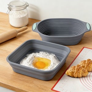 Wholesale Food Grade Silicone Foldable Bread Proof <b>Tray</b> <b>Oven</b> Dishwasher Safe Easy Storage Efficient <b>Baking</b> Pastry Tool - Product Image 1