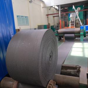 Nastro Trasportatore Industriale in Gomma Rinforzata Intrecciata Solida, Spessore 10mm 16mm 20mm 25mm, Prezzo in Rotoli per Sabbia e Ghiaia - Product Image 1