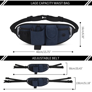 <span class=keywords><strong>Ceinture</strong></span> de taille réglable <span class=keywords><strong>avec</strong></span> sangle de poitrine et corde de traction sac pliable <span class=keywords><strong>pour</strong></span> animaux de compagnie <span class=keywords><strong>pour</strong></span> la marche, la course à pied, le jogging, l'entraînement des chiens - Product Image 6