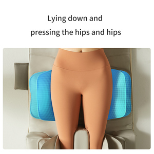 Elektrische Faltbare Ganzkörper-Massagematte mit Verstellbarem Nackenkissen, Höhenverstellung, Wärme- und Vibrationsmassage - Product Image 6